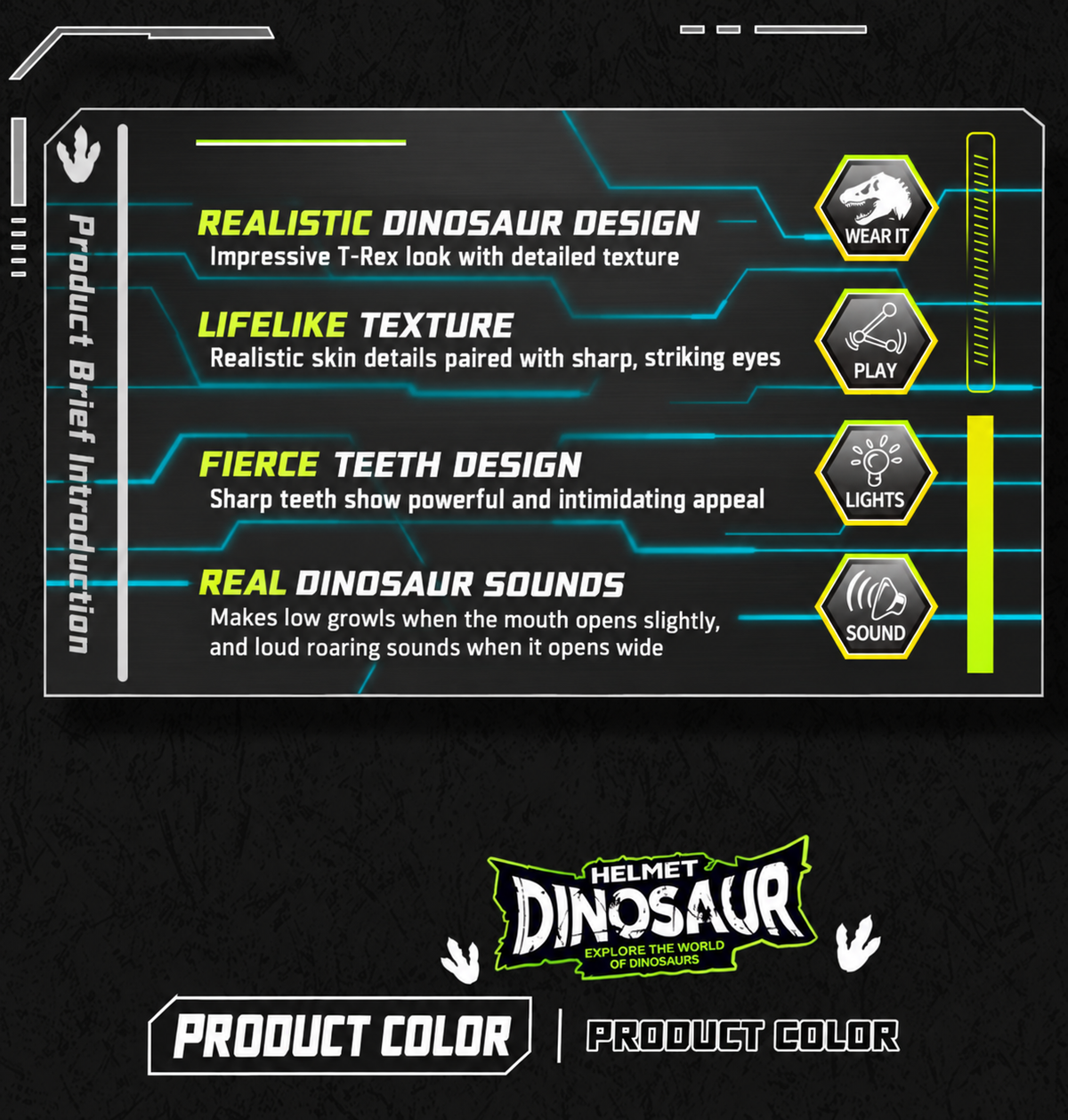 DinoDog™ Chomp Mask