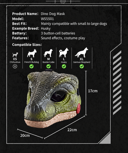 DinoDog™ Chomp Mask